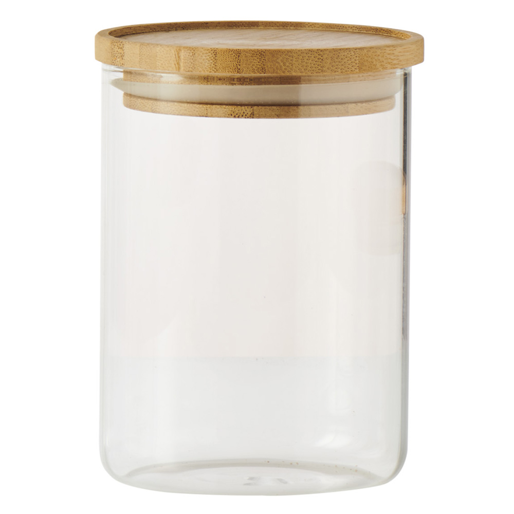 Wilko 580ml Glass Jar Image 1