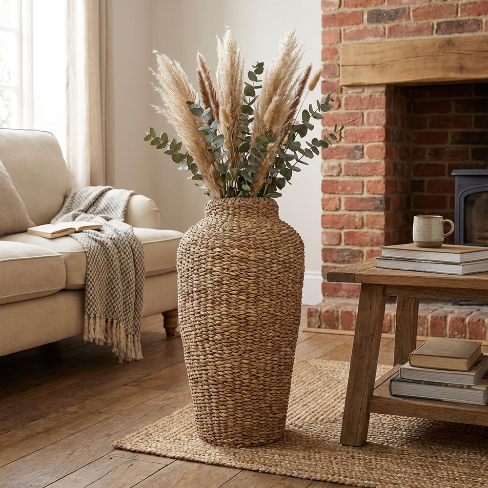 Seagrass Vase 55cm - Natural Image 7