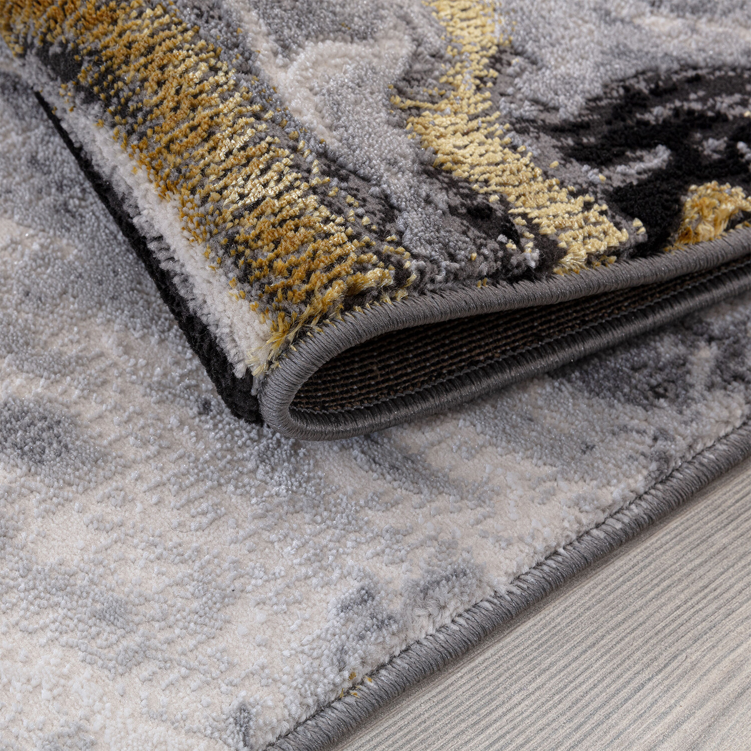 Sunset Marble Rug Monochrome - Multicolour / 120cm Image 2