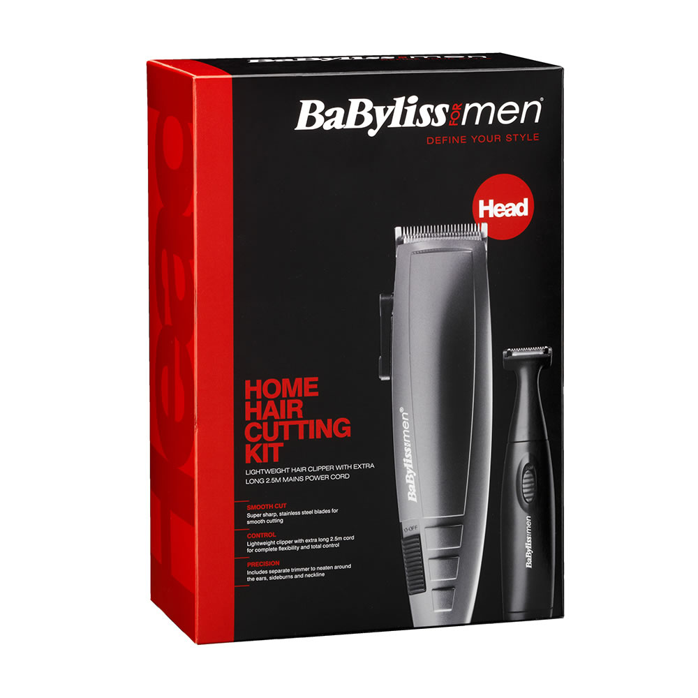 BaByliss For Men Home Hair Cutting Clippers Set Image 5