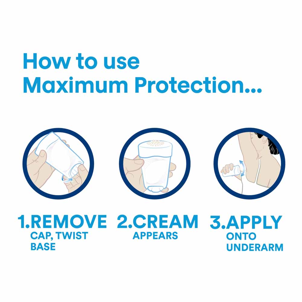 Sure Women Maximum Protection Anti Perspirant Cream 45ml Image 3