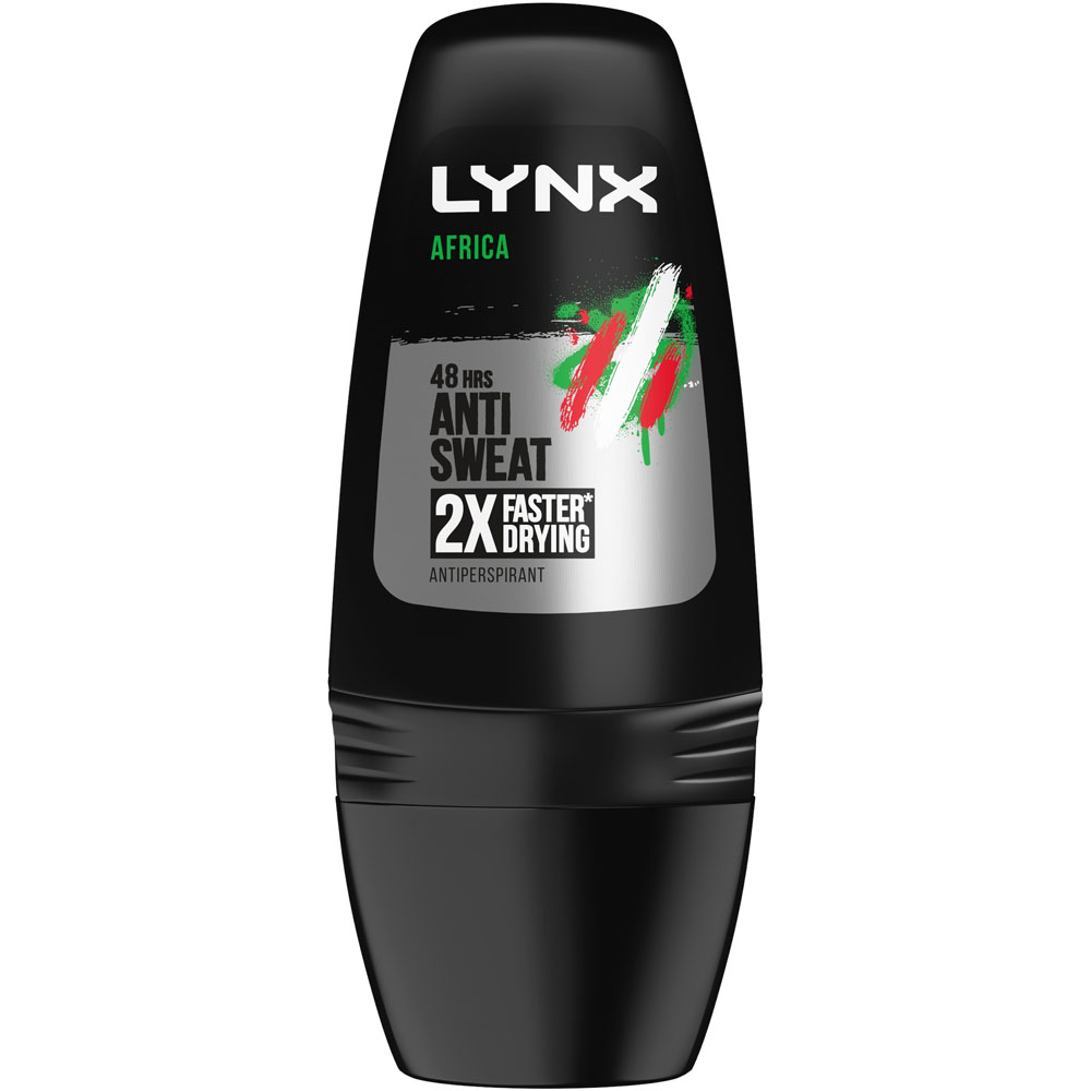 Lynx Africa Antiperspirant Roll On 50ml Image 1