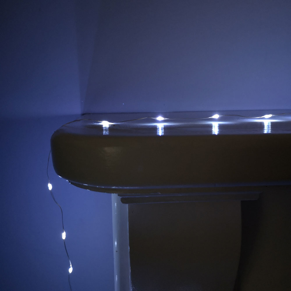 Premier 50 Cool White LED Multifunction Pin Wire Light 2.5m Image 3