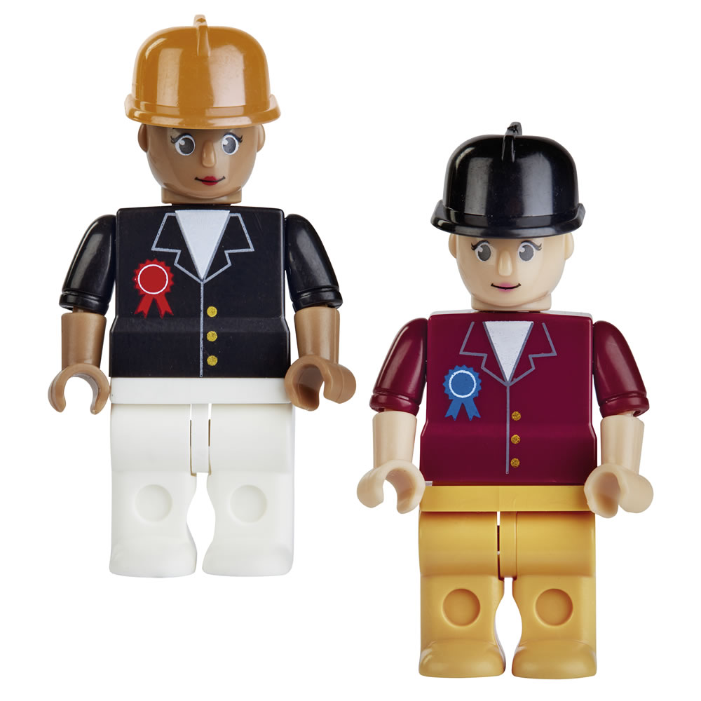 Wilko Blox Pony Stable Large Set Wilko
