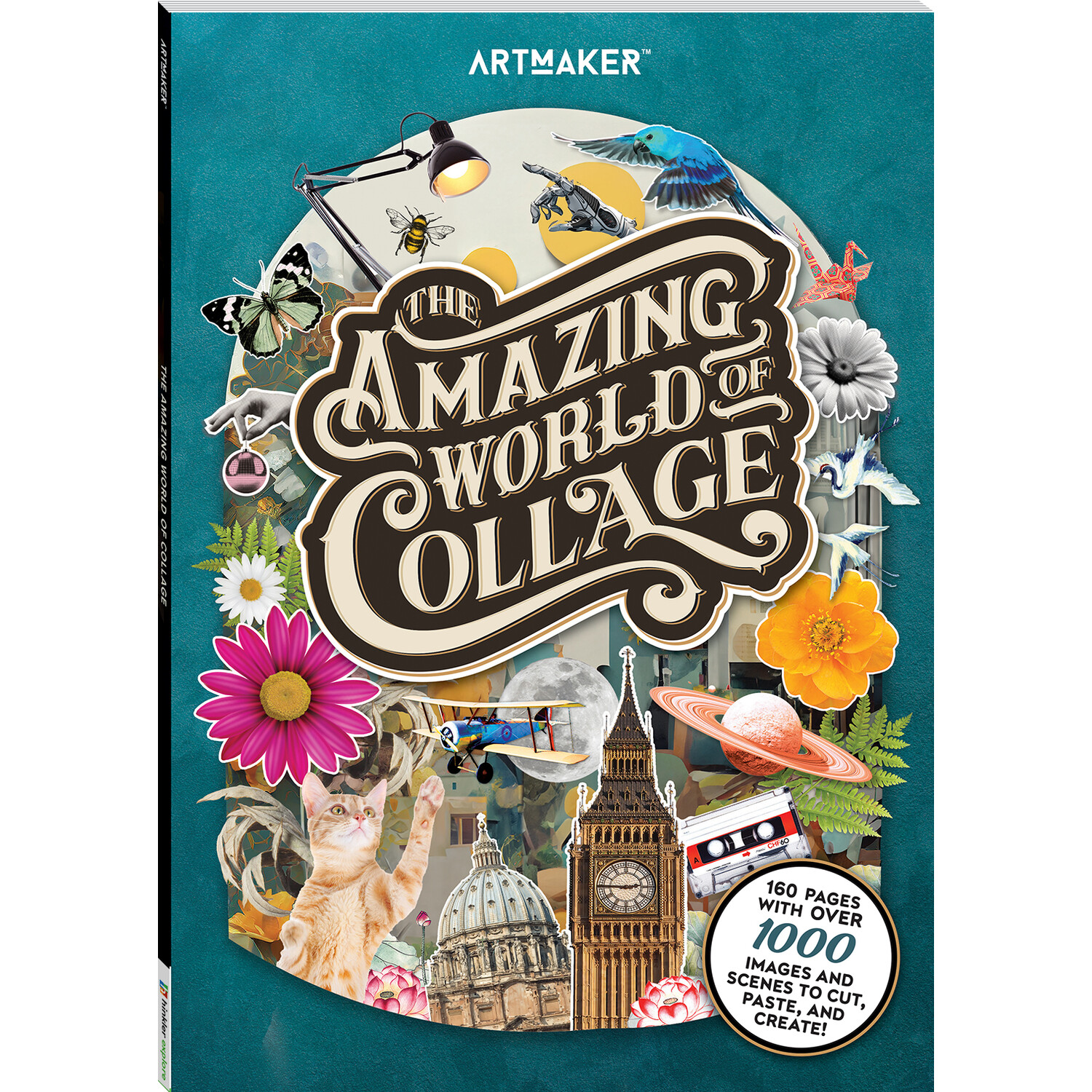 The Amazing World Collage Book - Multicolour Image