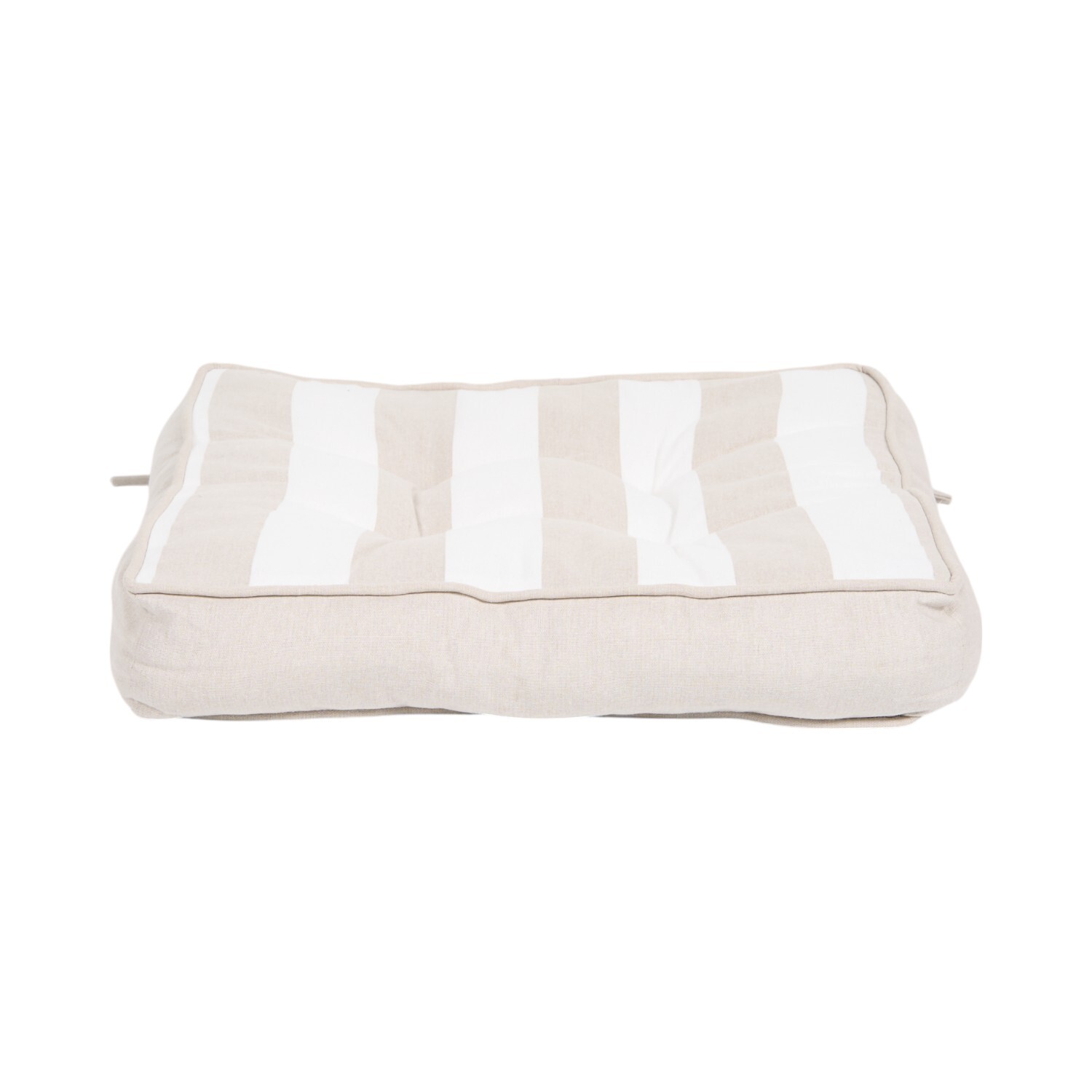 Stripe Booster Seat Pad Neutral Image 5