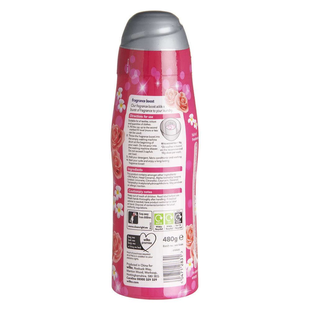 Wilko Fragrance Boost Sparkling Rose & Jasmine 480g Image 2