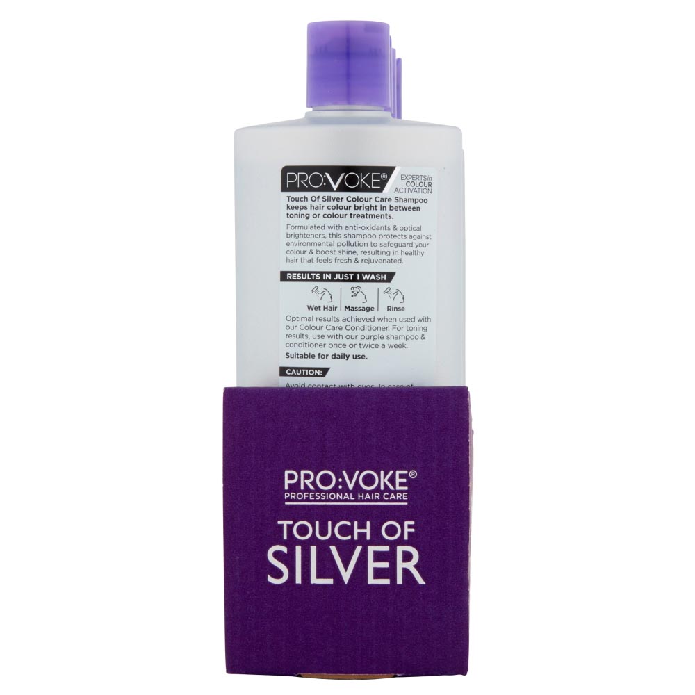 PRO:VOKE Touch of Silver Colour Care Shampoo 400ml Image 3