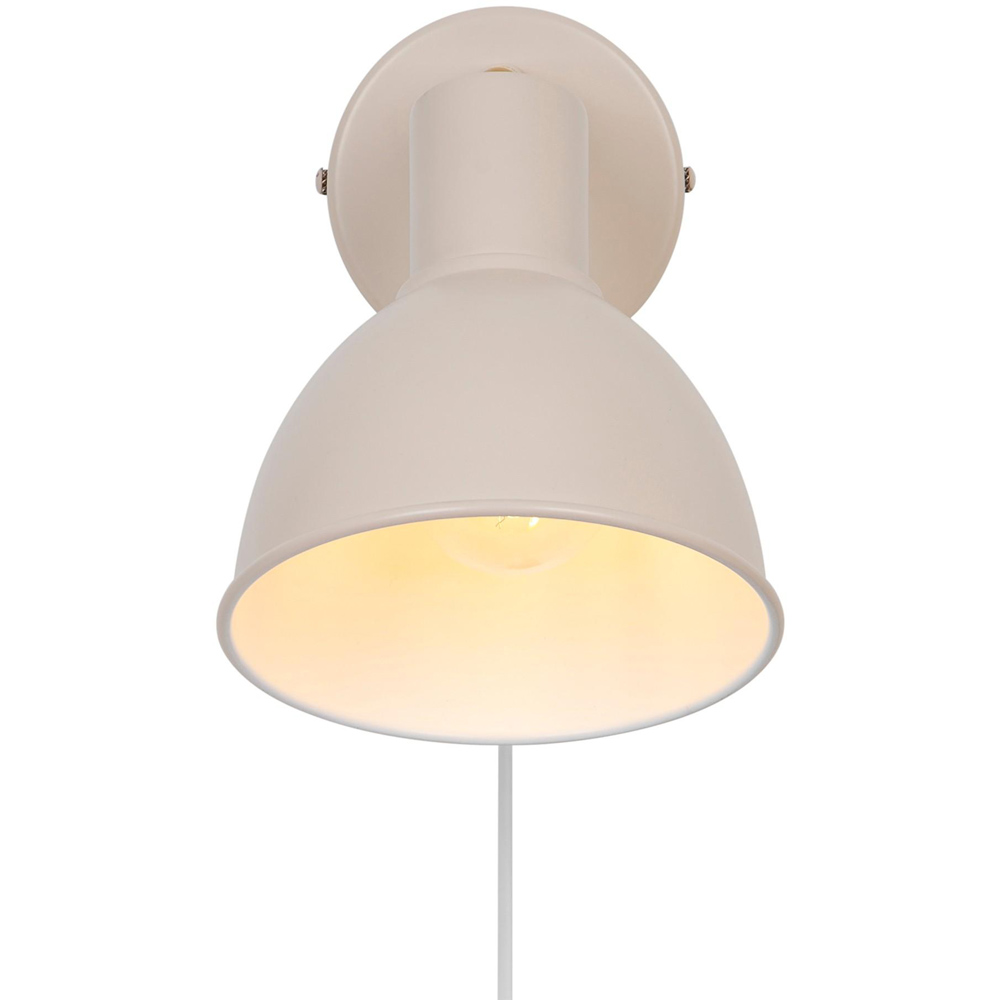 Nordlux Pop E27 Beige Wall Light Image 4