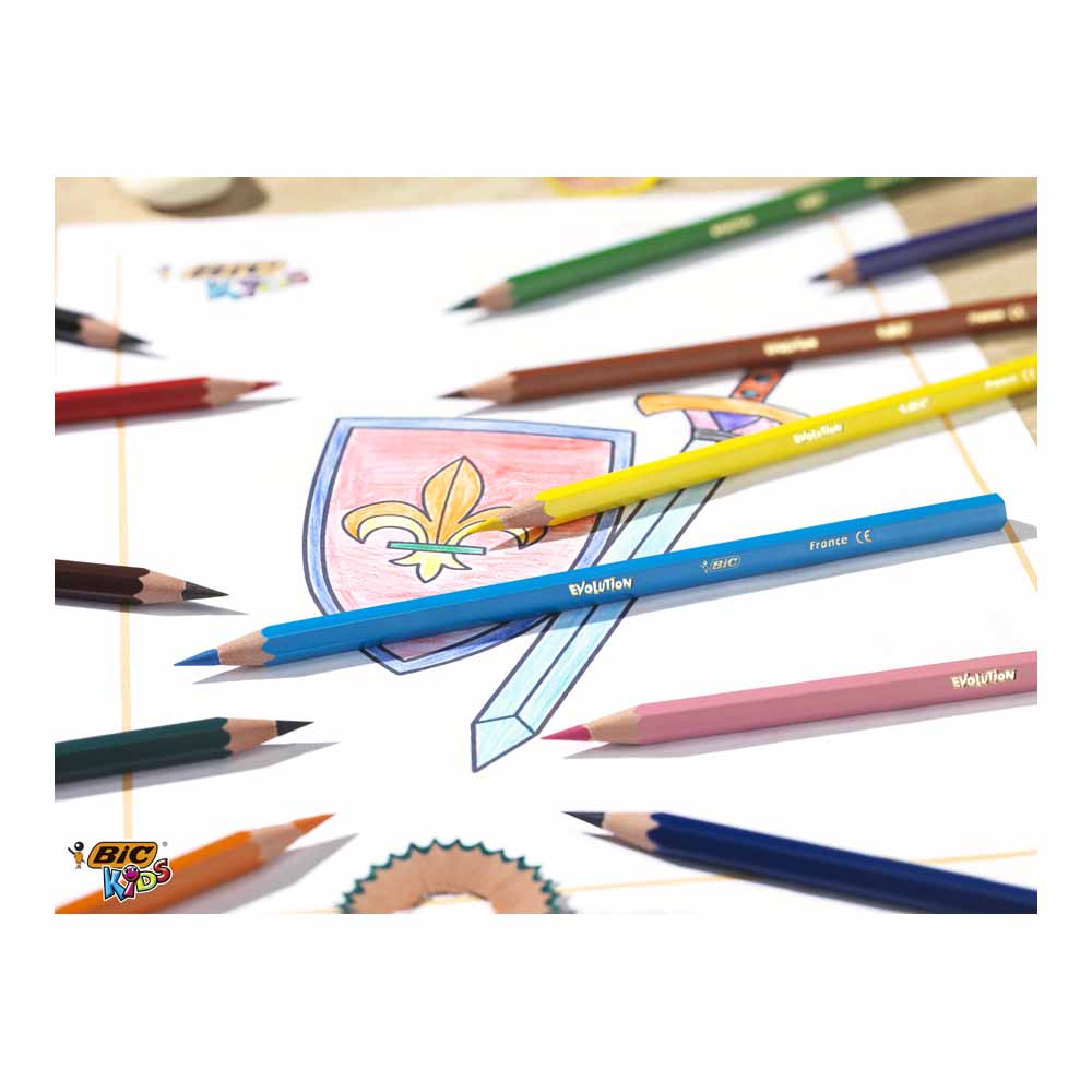 BIC Kids Evolution Colouring Pencils Case of 12 x 12 Pack Image 4