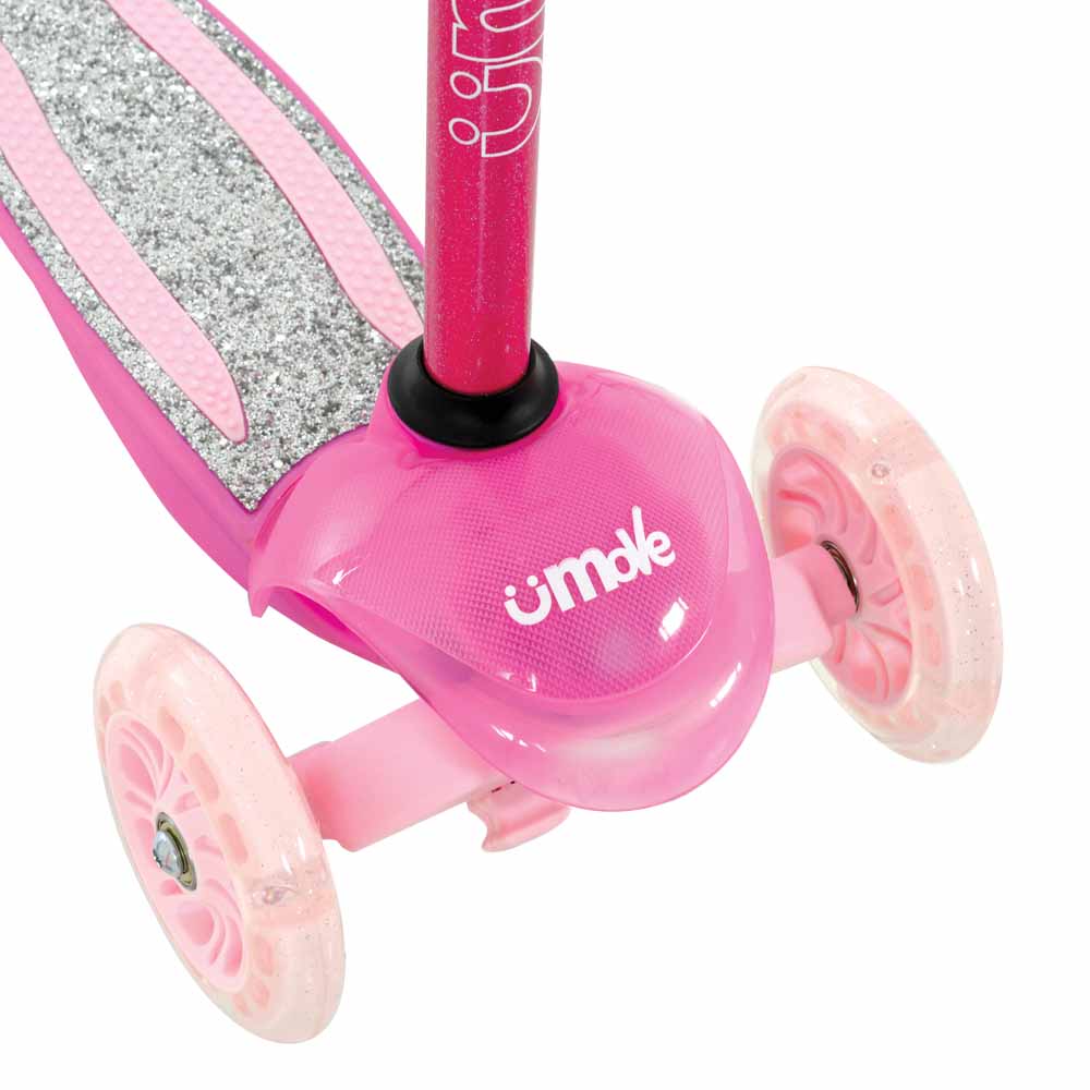 uMoVe Sparkle FLEX Tilt Scooter  Pink Image 9