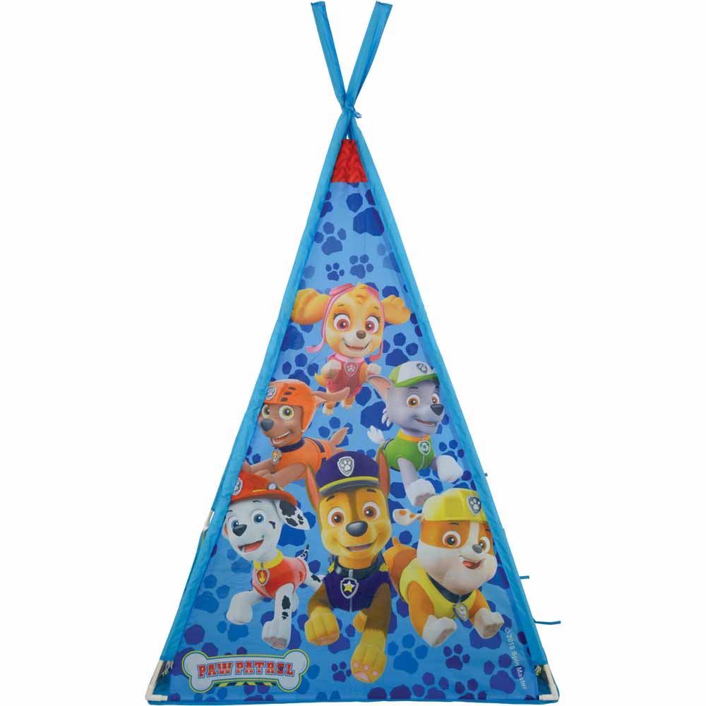 paw patrol teepee pillow and slumber set