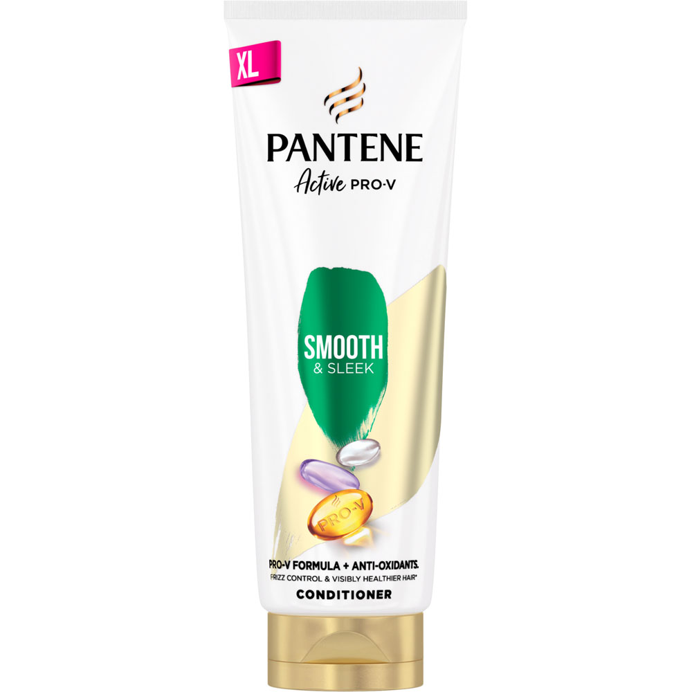 Pantene ProV Smooth and Sleek Hair Conditioner 350ml Image 1