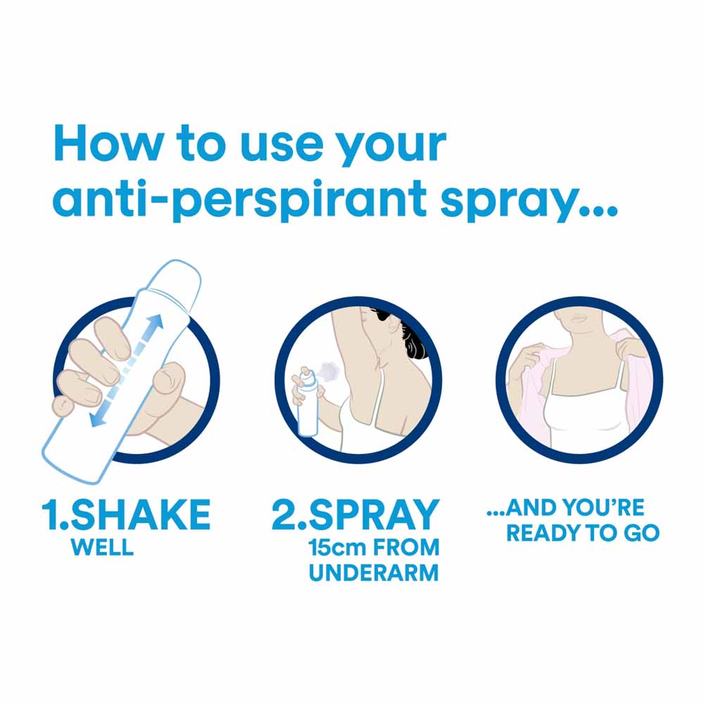 Dove Original Anti-Perspirant Spray 250ml Image 3