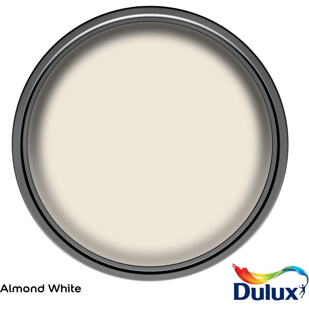 Dulux Easycare Washable & Tough Walls & Ceilings Almond White Matt Emulsion Paint 5L Image 3