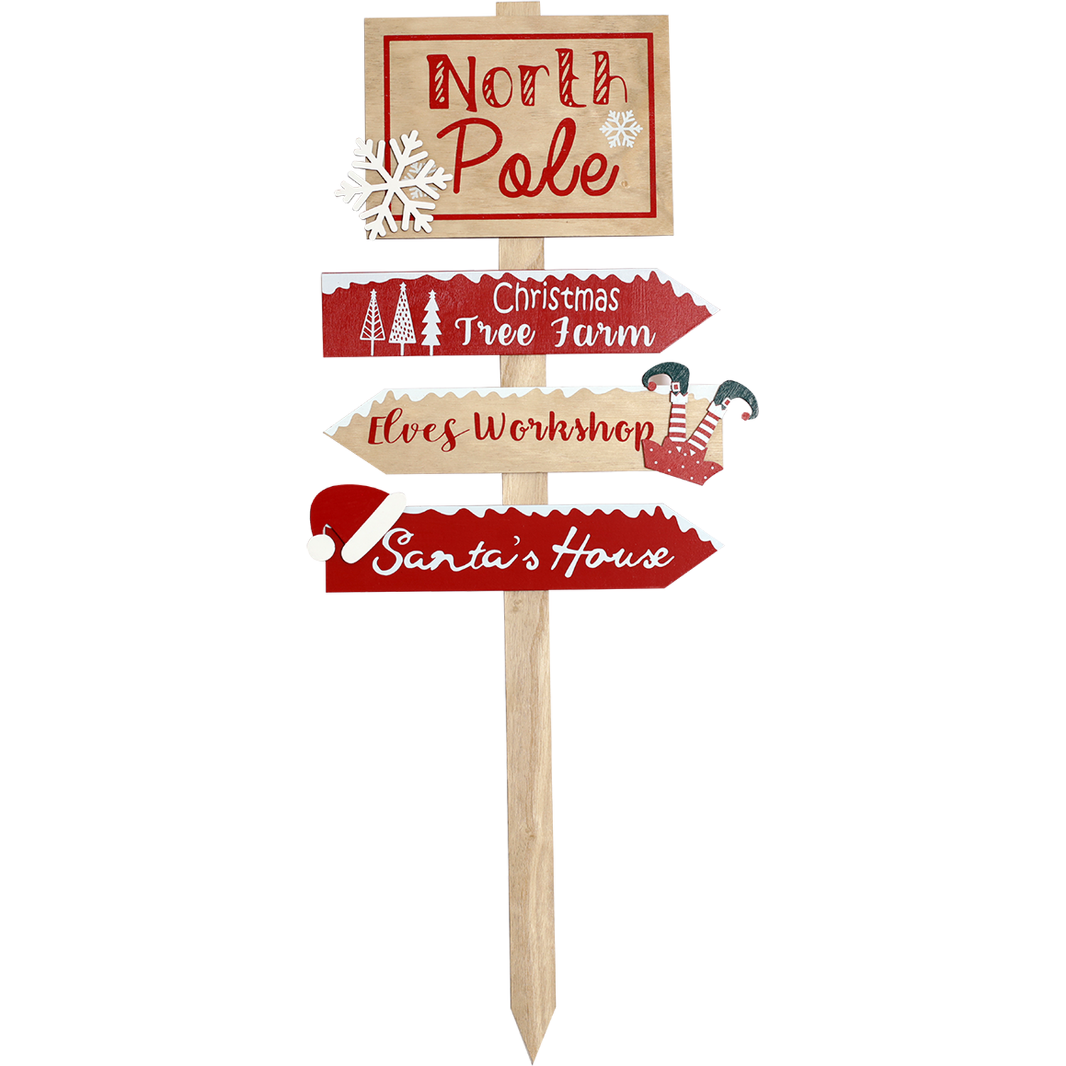Christmas North Pole Stake Image 1