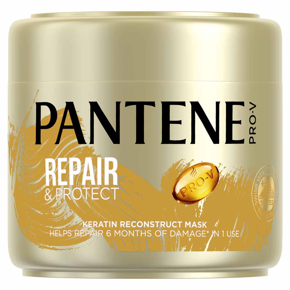 Pantene Keratin Reconstruct Repair and Protect Mask 300ml Image 1