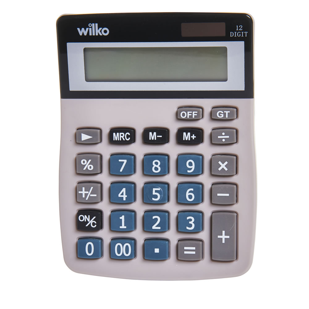 Wilko Desktop Calculator Image