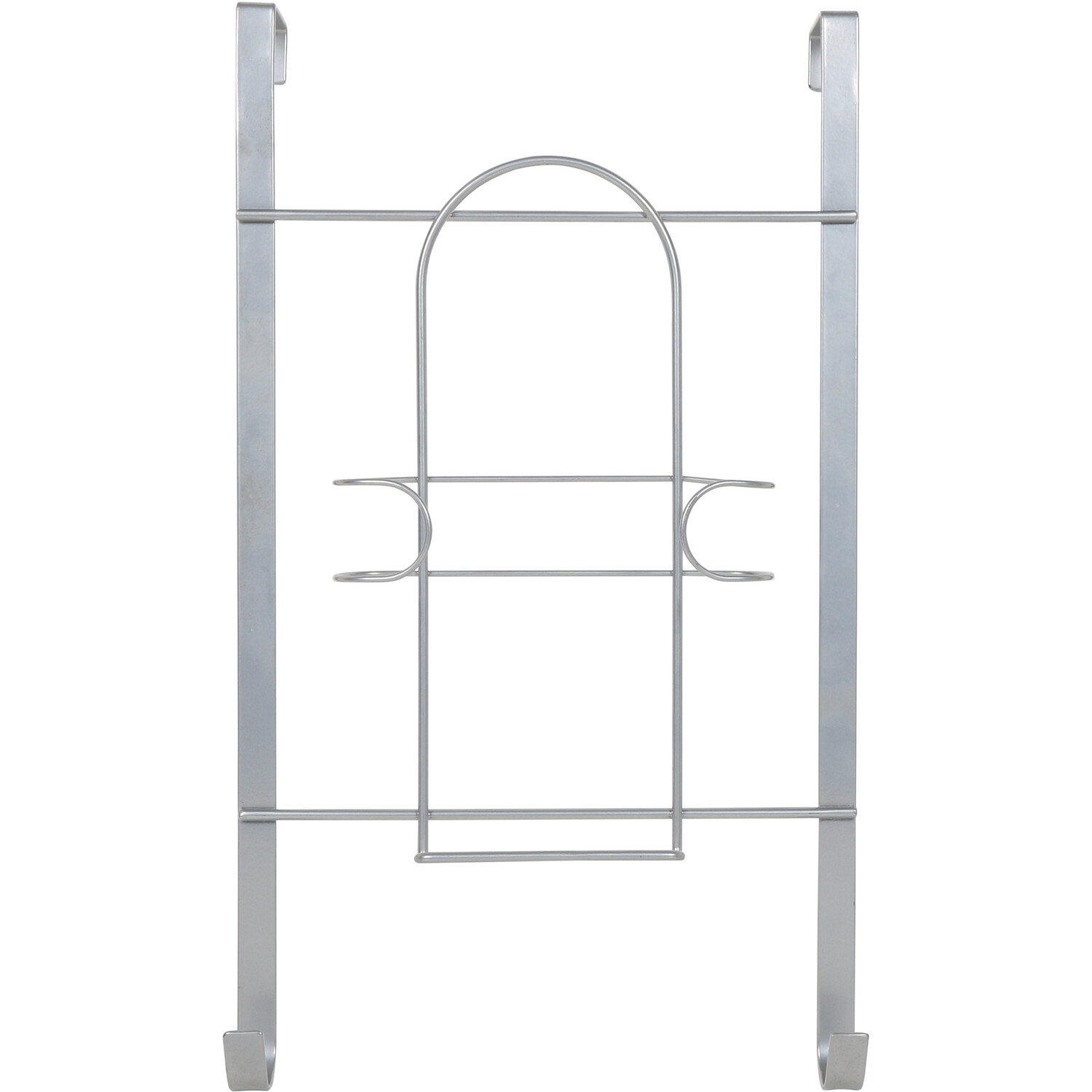 Overdoor Ironing Board Holder - Silver Image 1