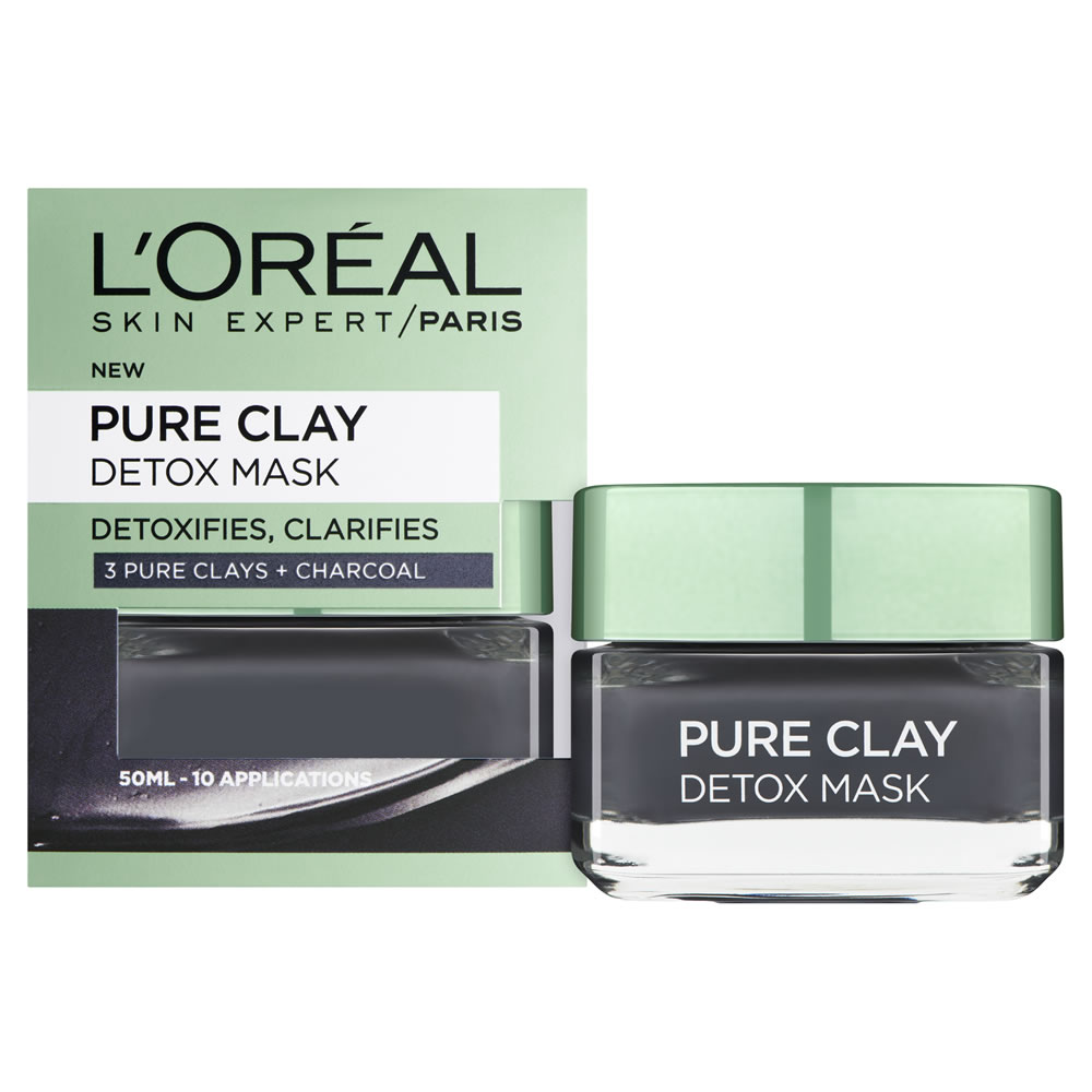 L’Oréal Paris Pure Clay Detox Face Mask 50ml Image 2