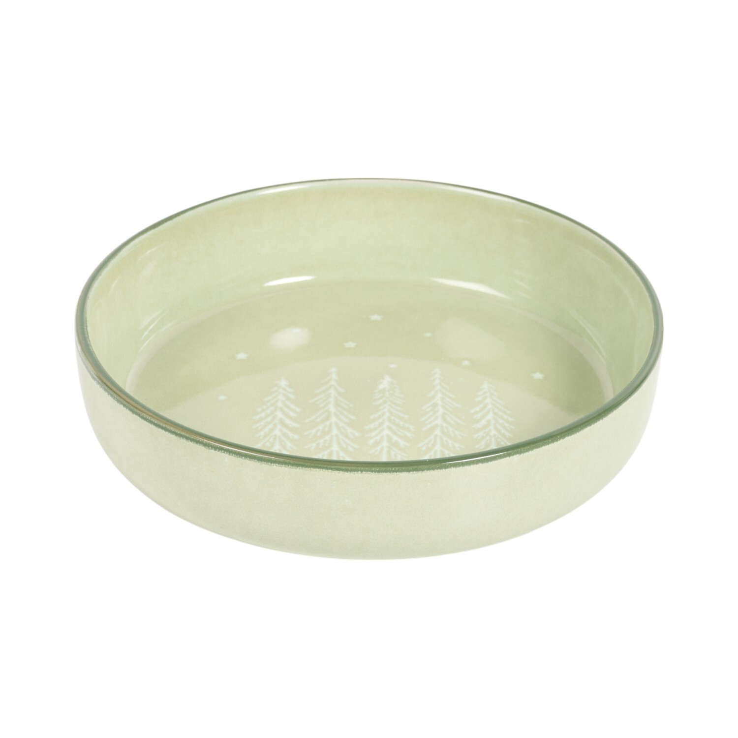 Nordic Tree Serving Bowl Sage Image 5