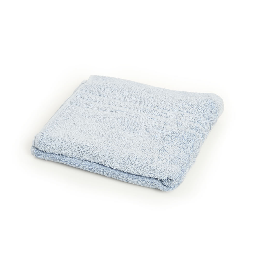 Wilko Hand Towel Coastal Blue Wilko