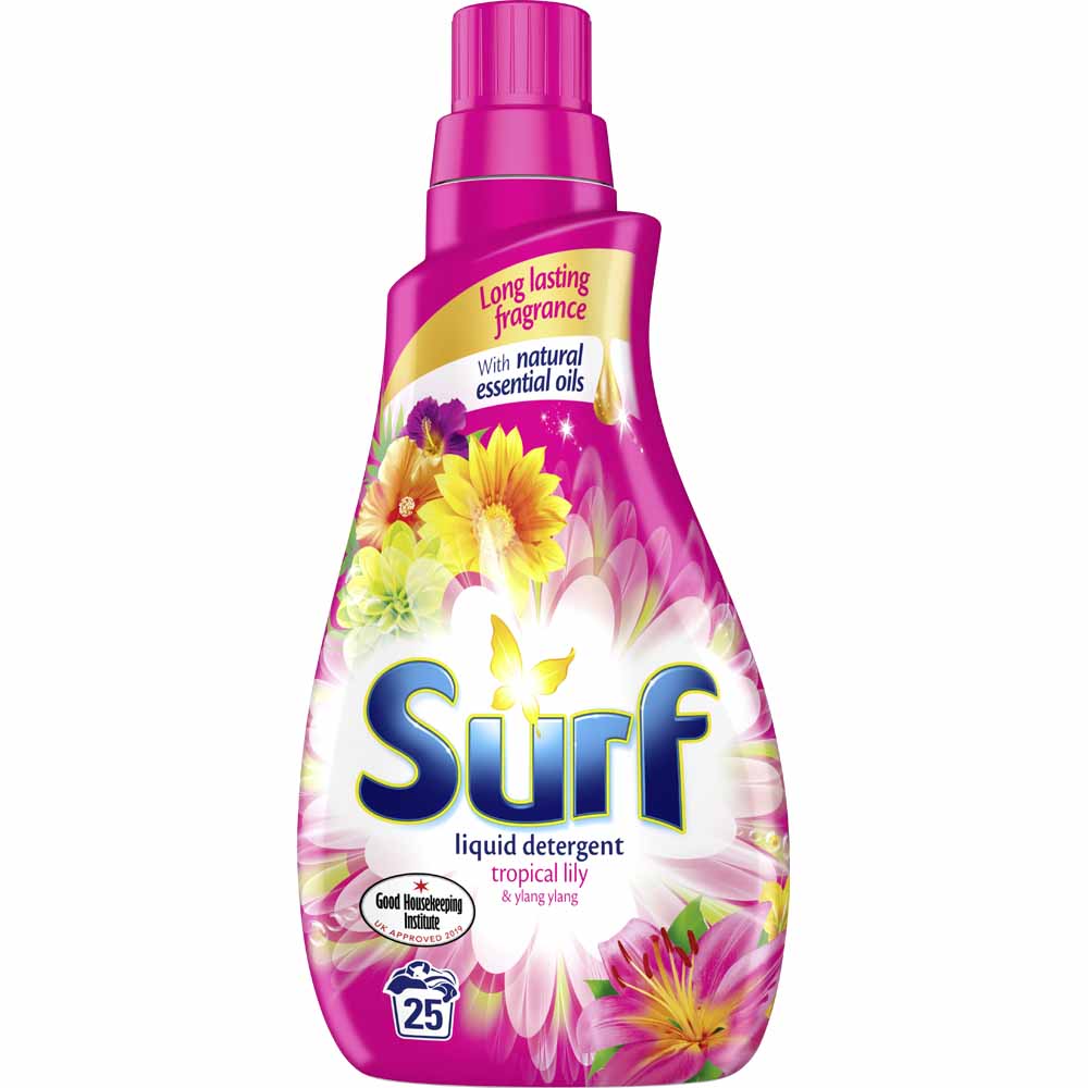 Surf Liquid Detergent Tropical Lily and Ylang Ylang 25 Washes Image 2