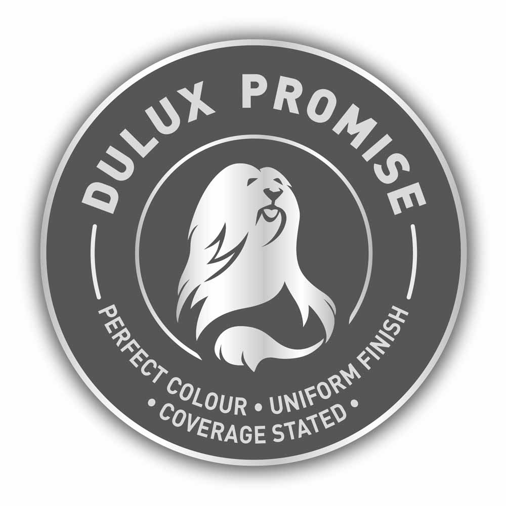 Dulux Walls & Ceilings Apple White Matt Emulsion Paint 2.5L Image 4