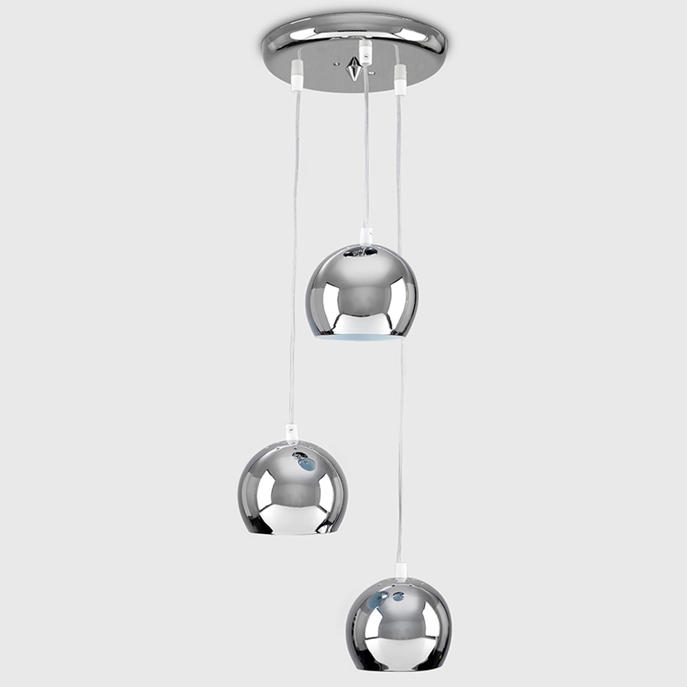ValueLights Retro Eyeball 3 Way Droplet Ceiling Pendant light Image 3