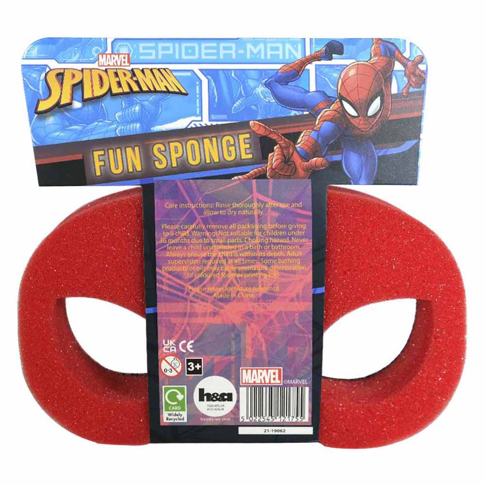 Spiderman Fun Sponge Image 3