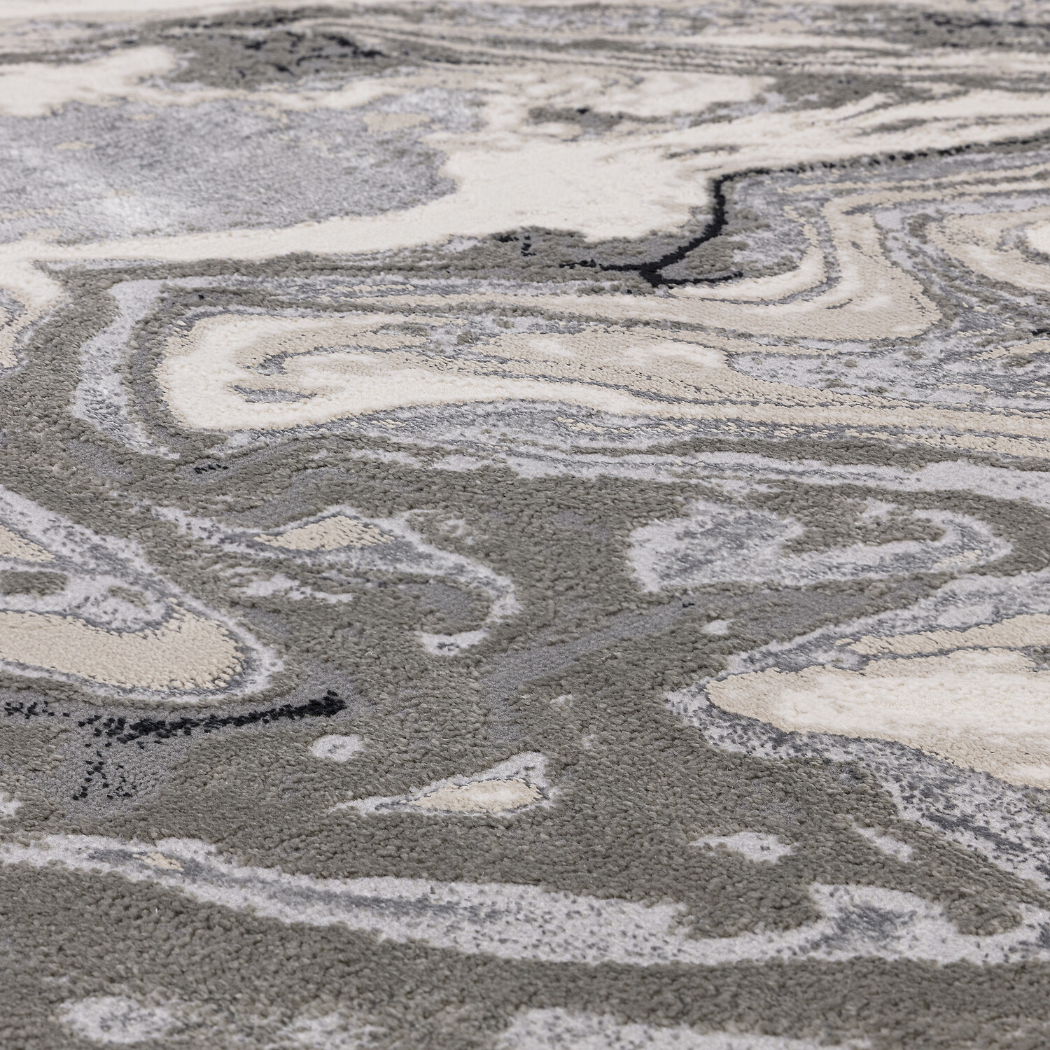 Dark Grey Ocean Mist Rug 230 x 66cm Image 5