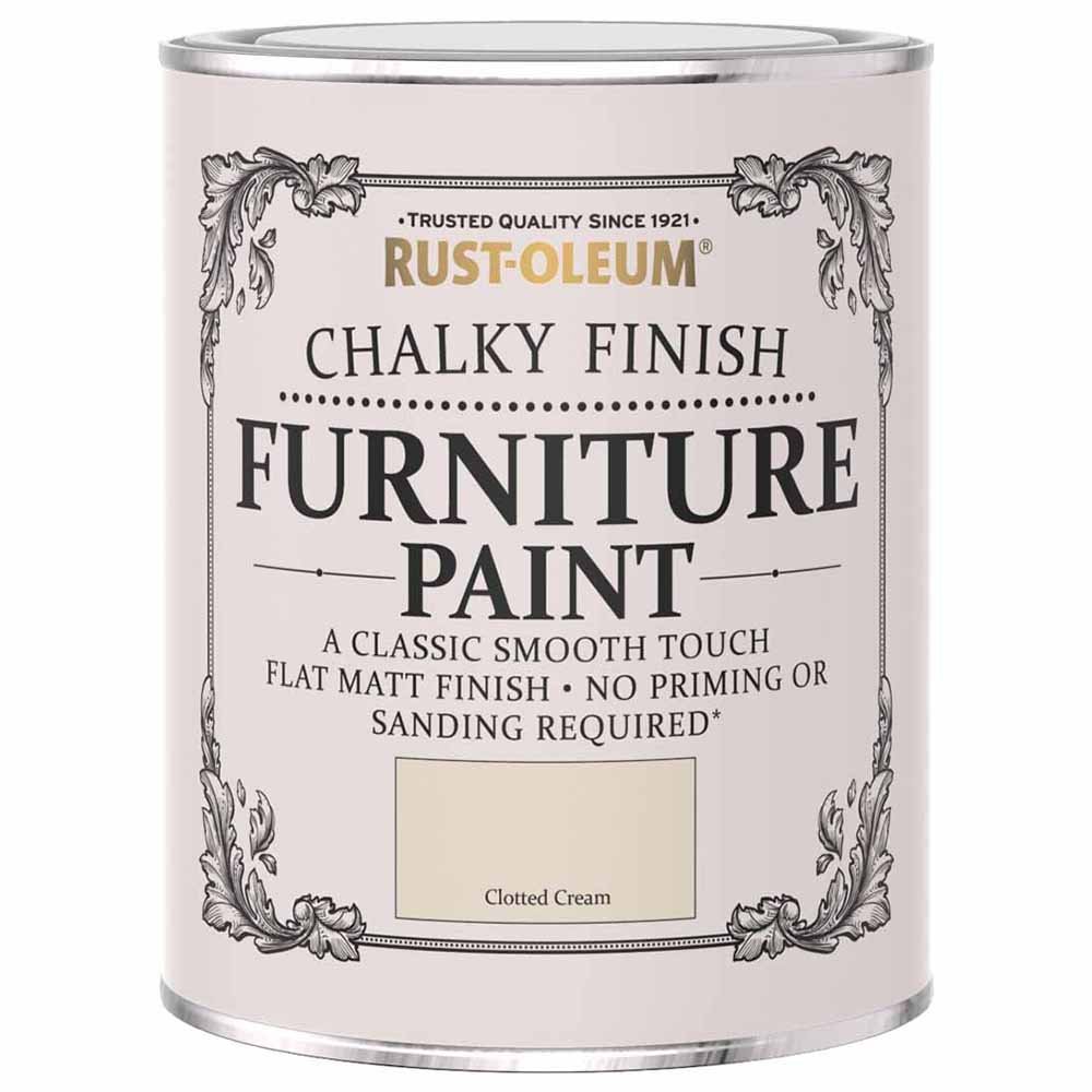 Rust-Oleum Chalky Furniture Paint Clotted Cream 12 Image 2