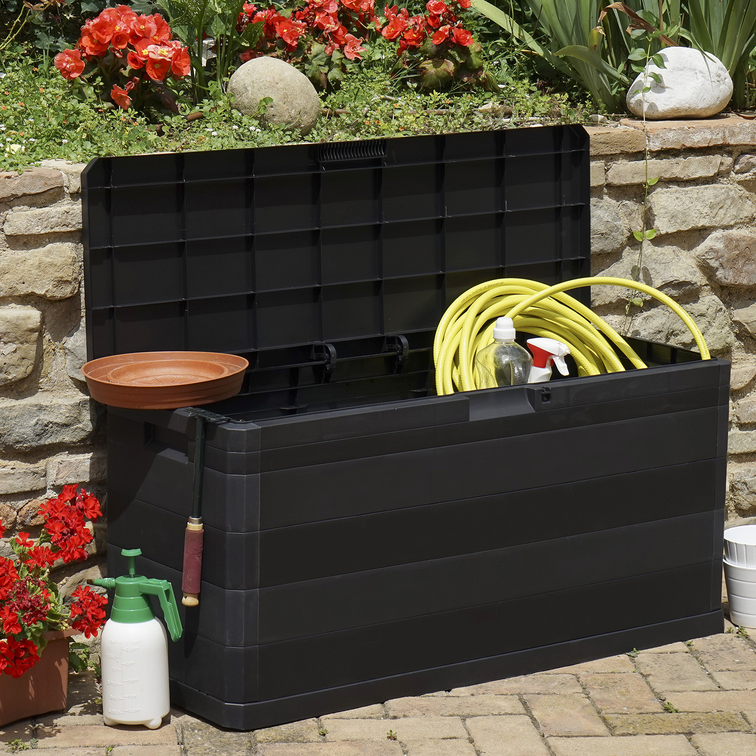 Toomax 280L Grey Garden Storge Box Image 2