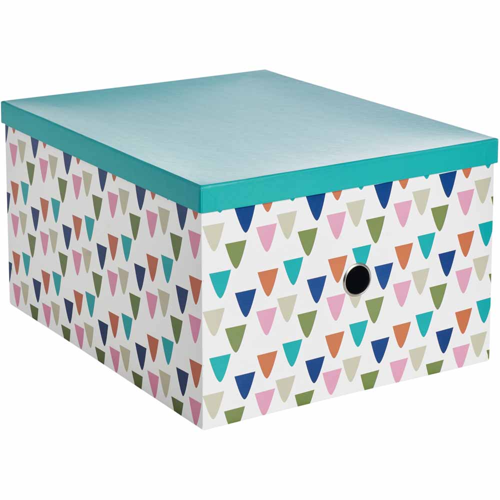 Wilko Woodland Storage Boxes 3pk Wilko