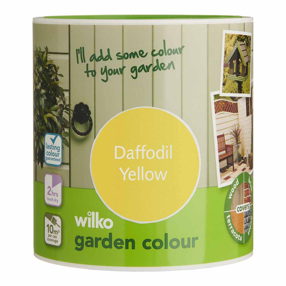 Wilko Garden Colour Daffodil Yellow 1L Image
