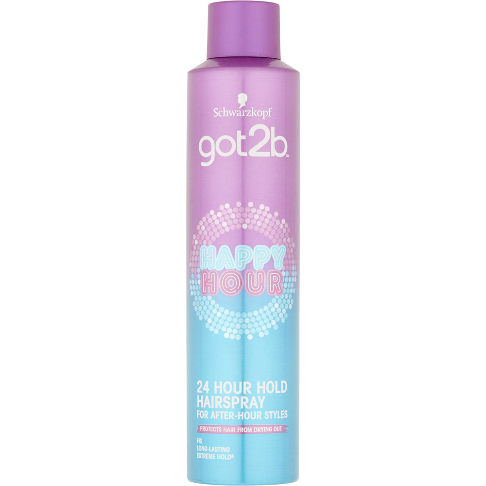 Schwarzkopf got2b Happy Hour Hair Spray 300ml Wilko