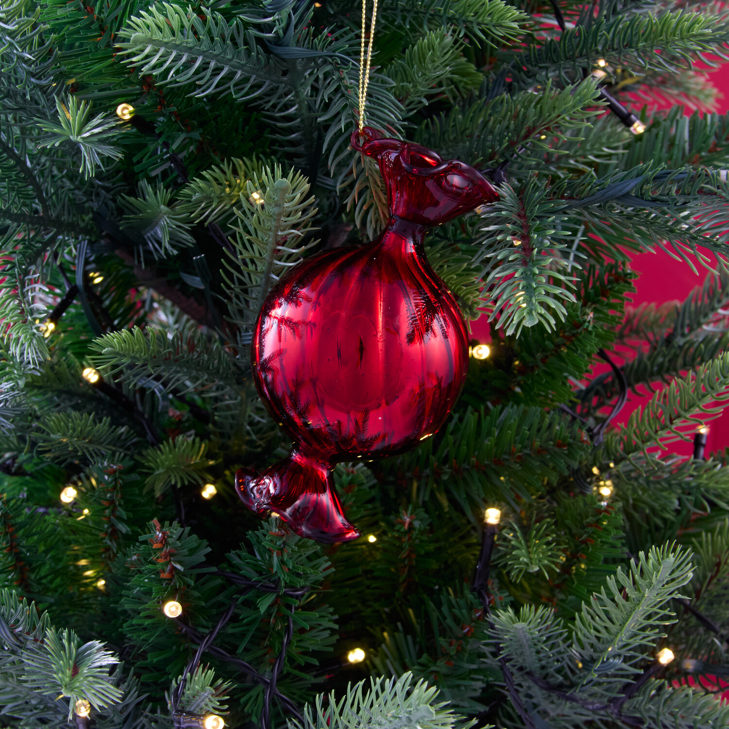 Glass Sweetie Tree Decoration Image 3