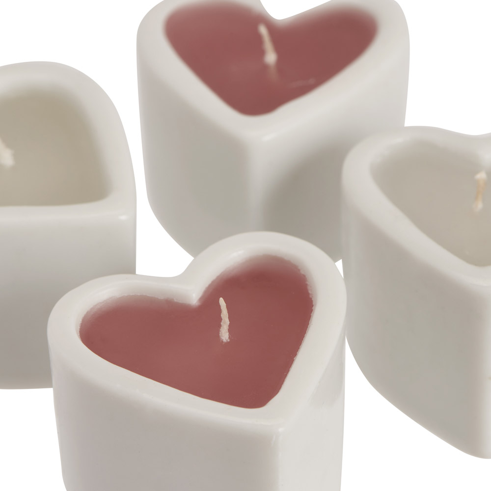 NaturesFragrance Heart Scented Tealights Image 5