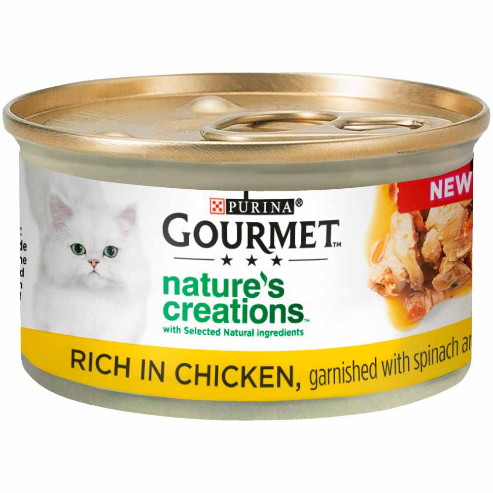 Gourmet Natures Creations Cat Food Chicken 85g Image 2