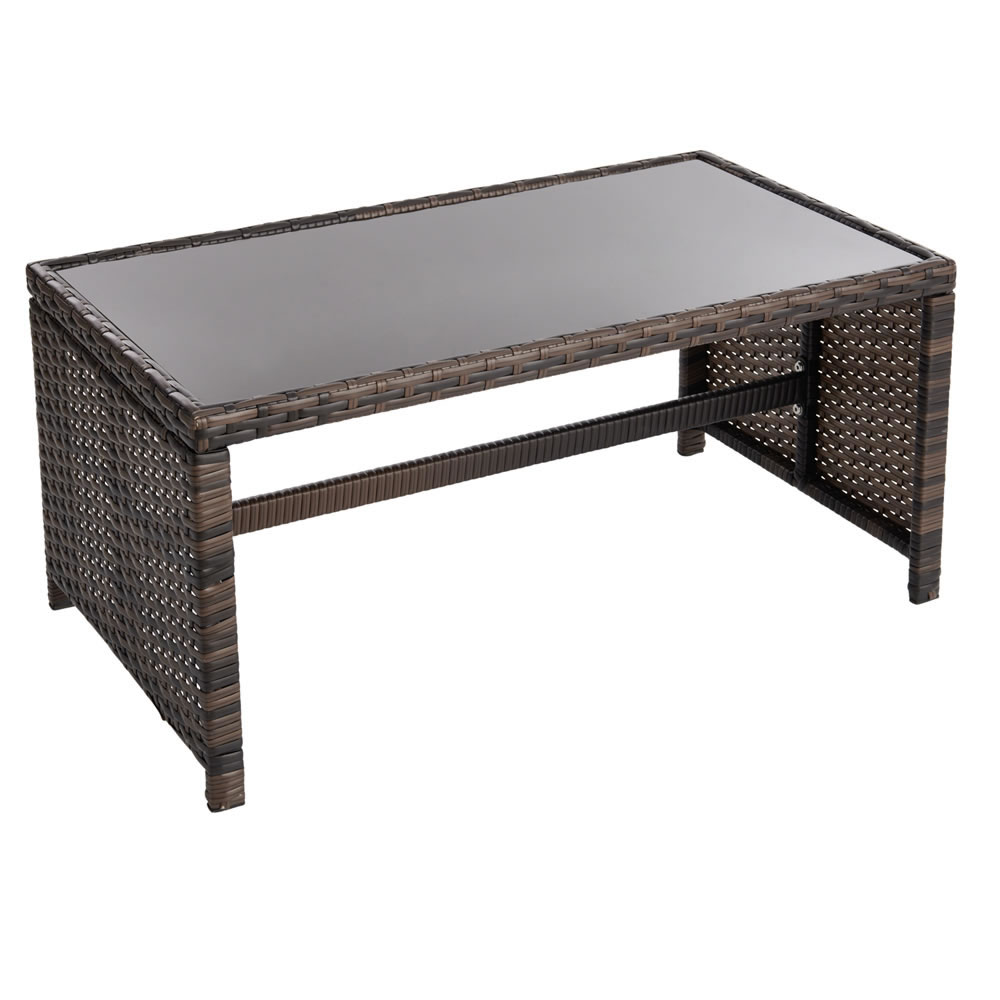 Wilko Palma Rattan Effect Garden Lounge Set Wilko