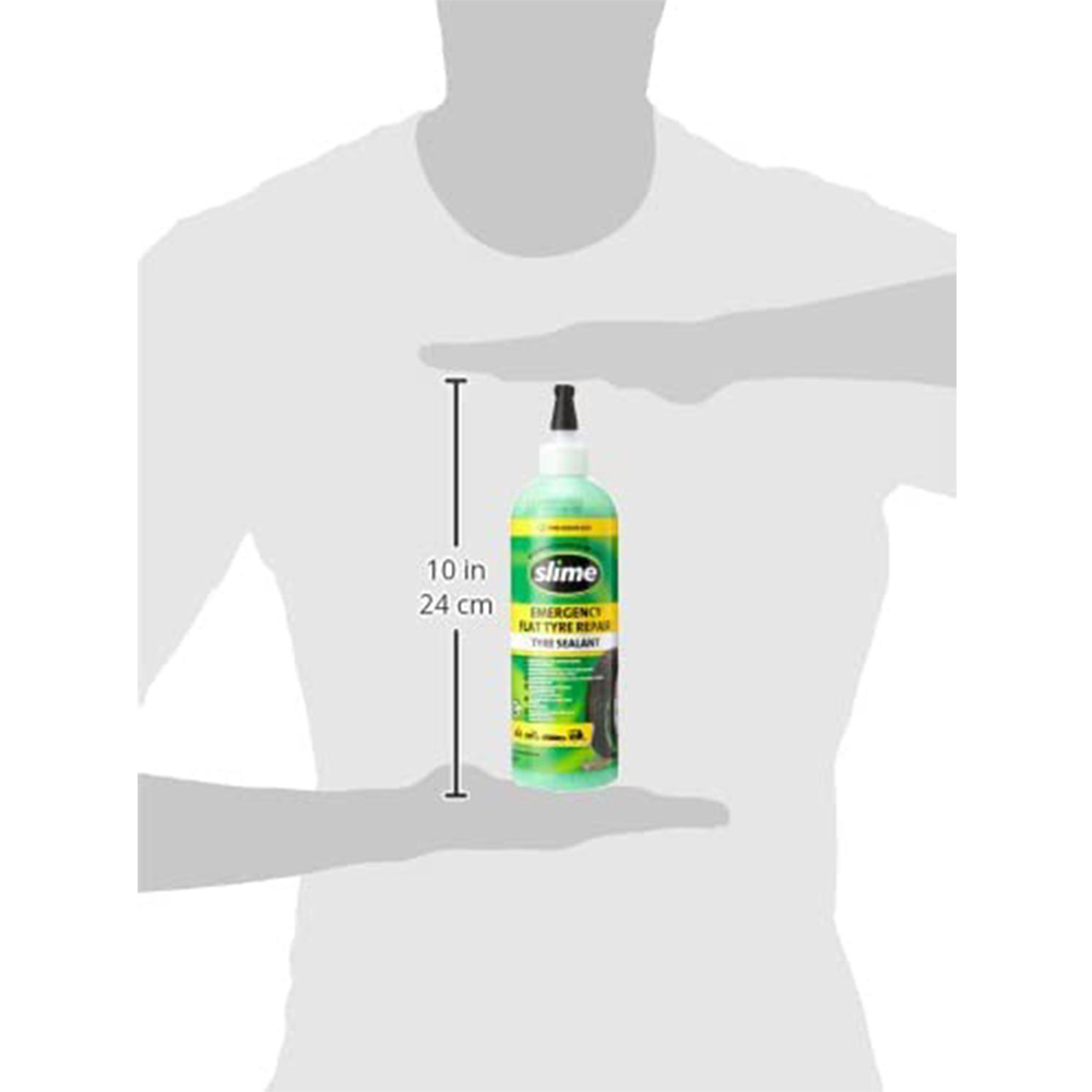 Slime Emergency Puncture Repair Flat Tyre Sealant 473ml Image 6