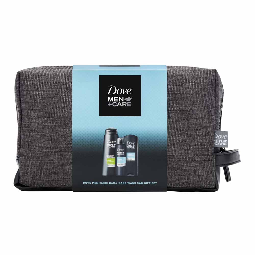 Dove Men+Care Daily Care Wash Bag Gift Set Image 1