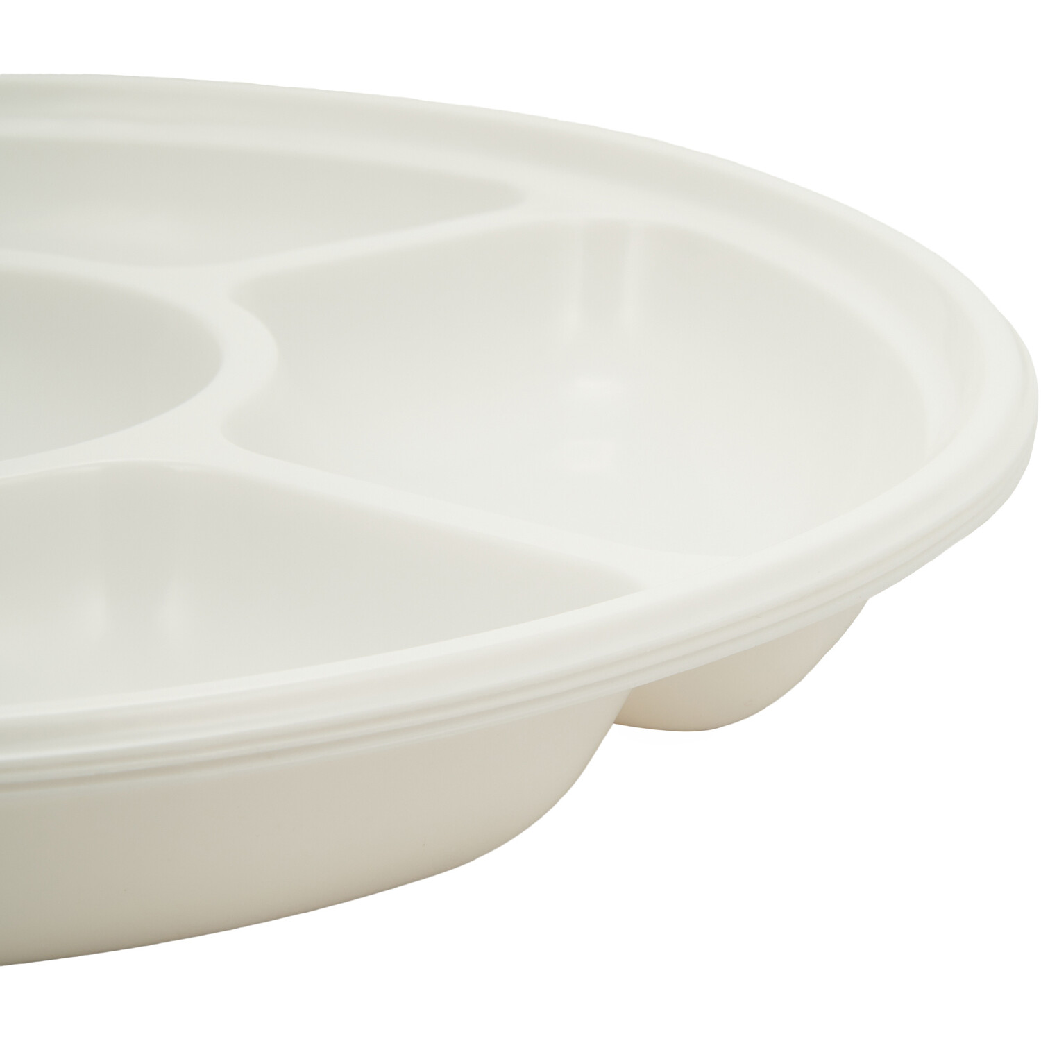 Pack of 3 Chip and Dip Platters - White Image 4