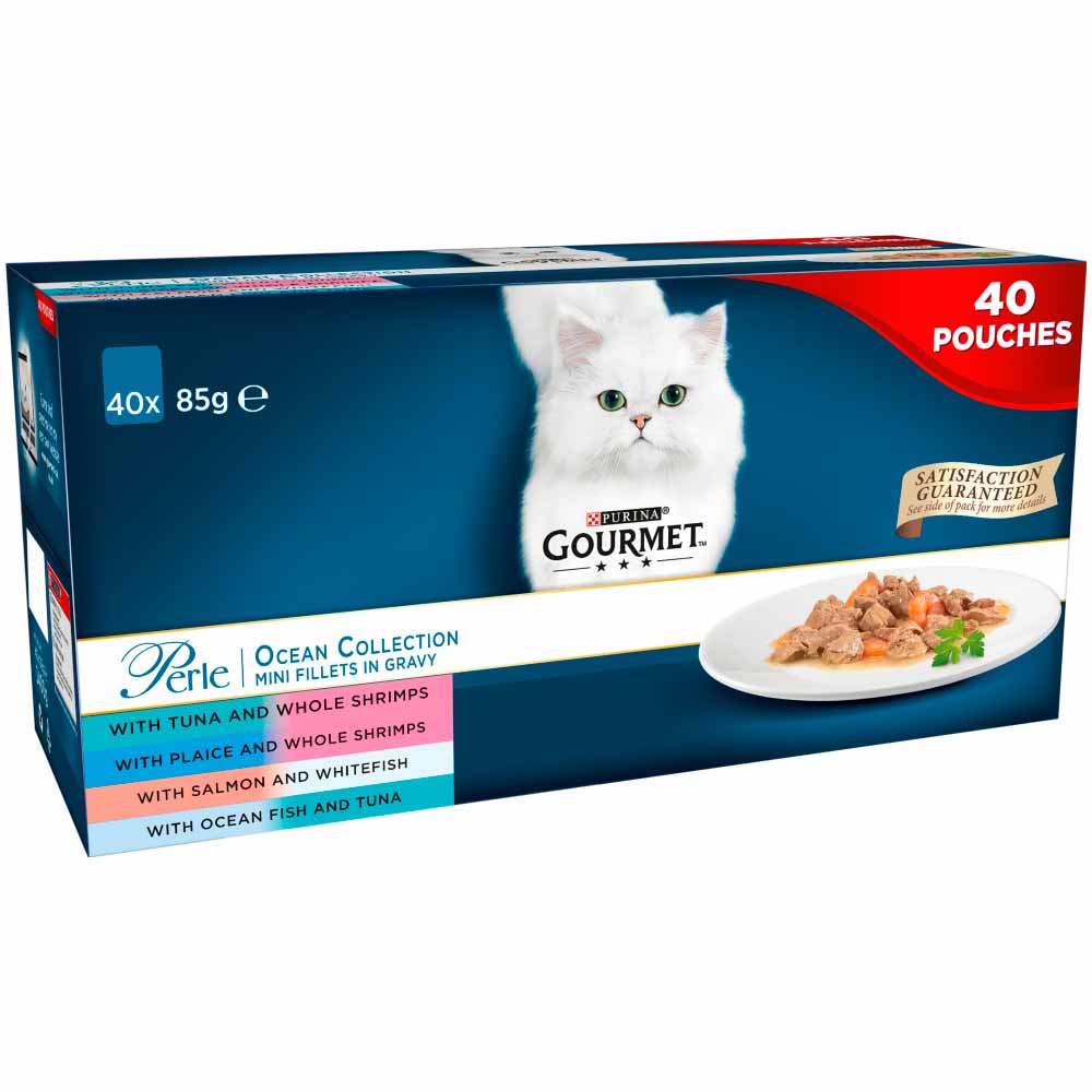 Gourmet Perle Ocean Collection Cat Food 40 x 85g   Image 3