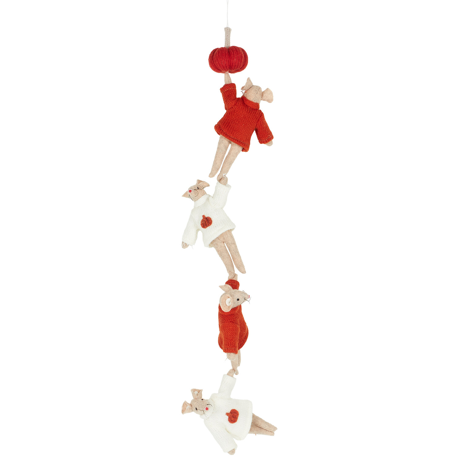 Autumn Hanging Mice Image 2