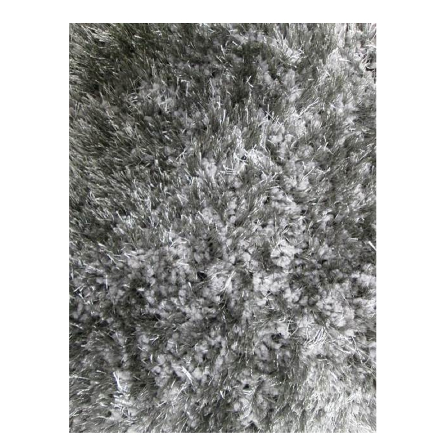 Soft Silky Mix Rug - Silver Image