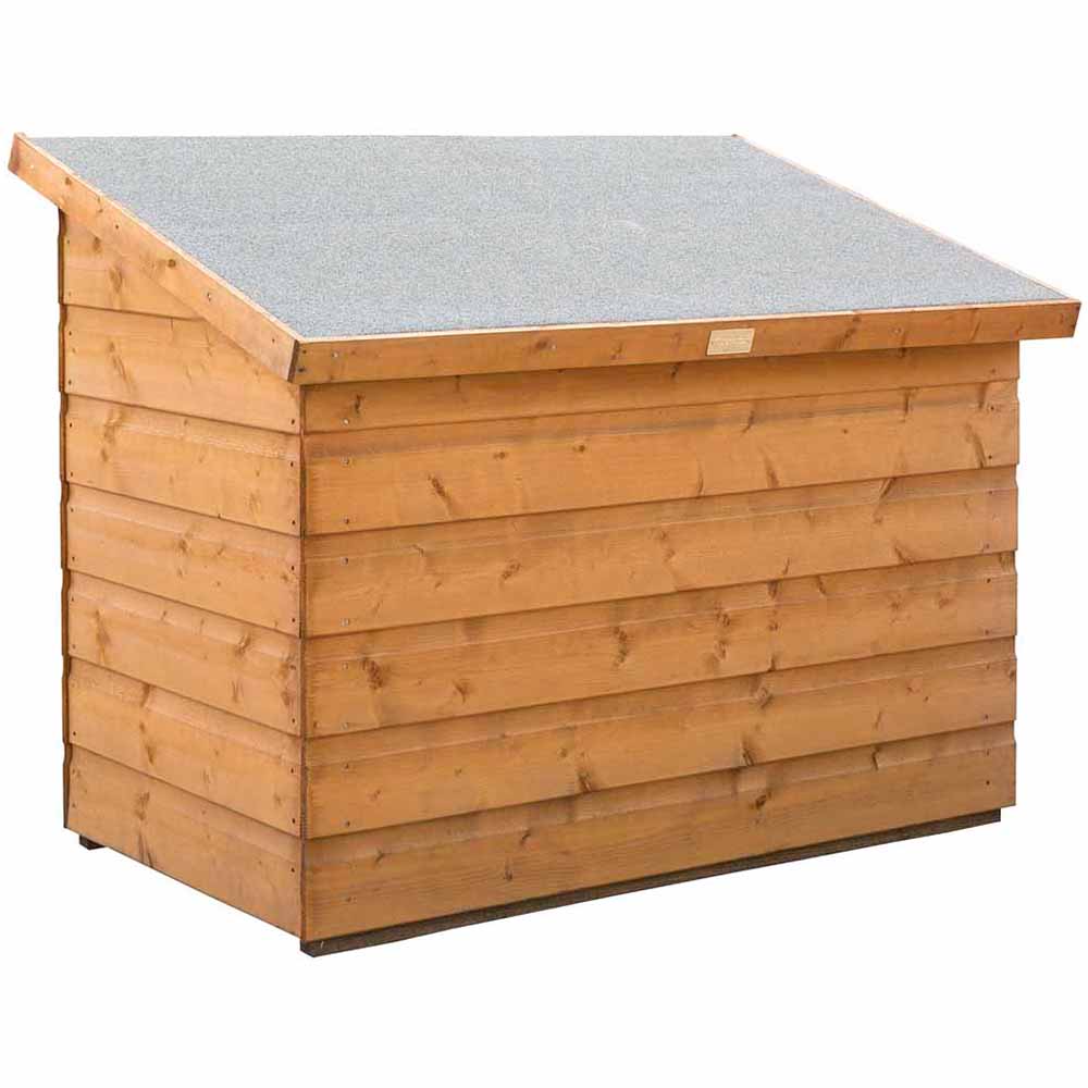Rowlinson Wooden Shiplap Patio Chest Image 1