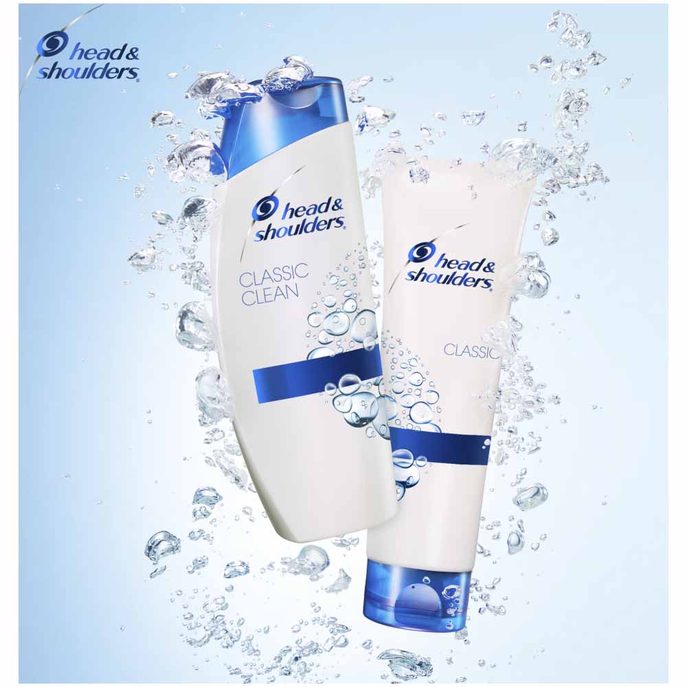 Head and Shoulders Classic Clean Anti Dandruff Shampoo 250ml Image 3