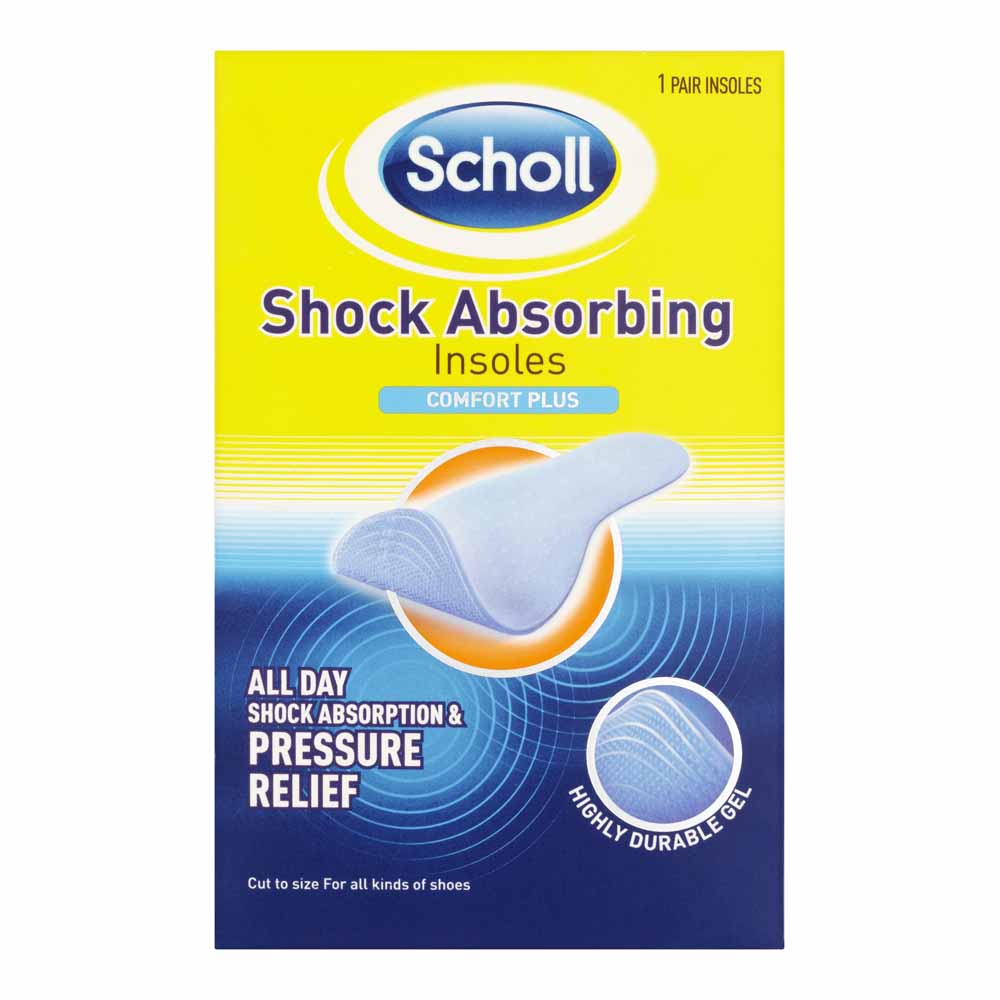Scholl Shock Reducing Insoles 1 Pair Image 1