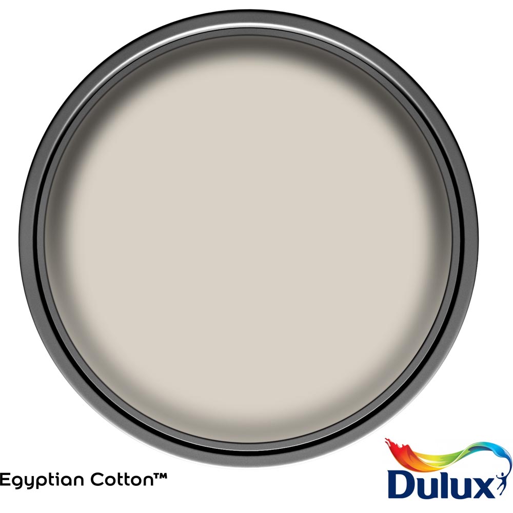 Dulux Easycare Washable & Tough Walls & Ceilings Egyptian Cotton Matt Emulsion Paint 5L Image 3